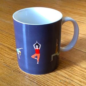 Simons Yoga Print Ceramic Mug
